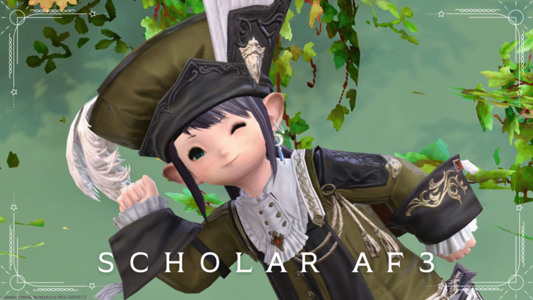 学者のAF3武器＆エウレカウェポン（EW）形態①・可愛い手帳型魔道書『オルガノン』 ララフェル FF14ブログ Norirow Note 28