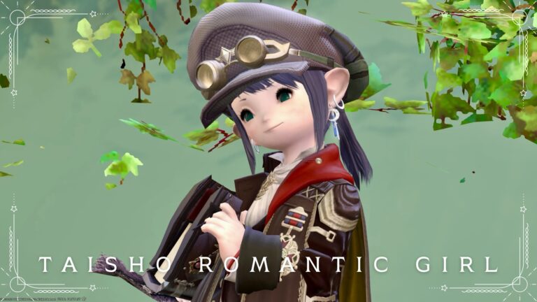 【ミラプリ】大正ロマンな軍服の少女 - 学者AF4アレンジコーデ ララフェル FF14ブログ Norirow Note 34