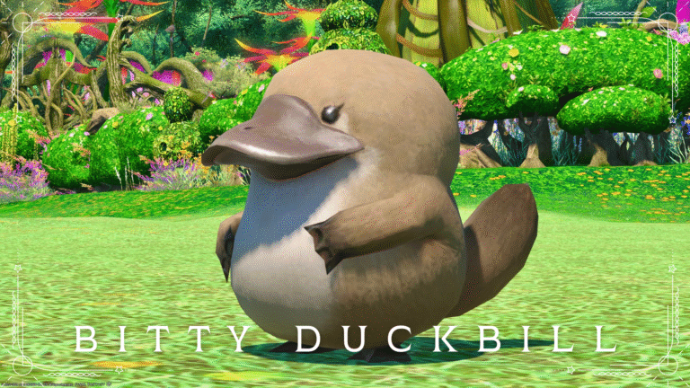 Cute baby platypus Minion "Bitty Duckbill" Lalafell FF14 Blog Norirow Note 35