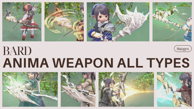 Bard's AW 4th stage: Sacred bow that pierces light "Hyperconductive Gandiva" Lalafell FF14 Blog Norirow Note 26