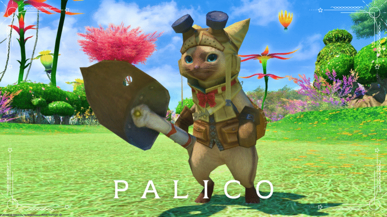 可愛いネコの獣人ハンター？モンハンコラボミニオン『アイルー』 ララフェル FF14ブログ Norirow Note 27