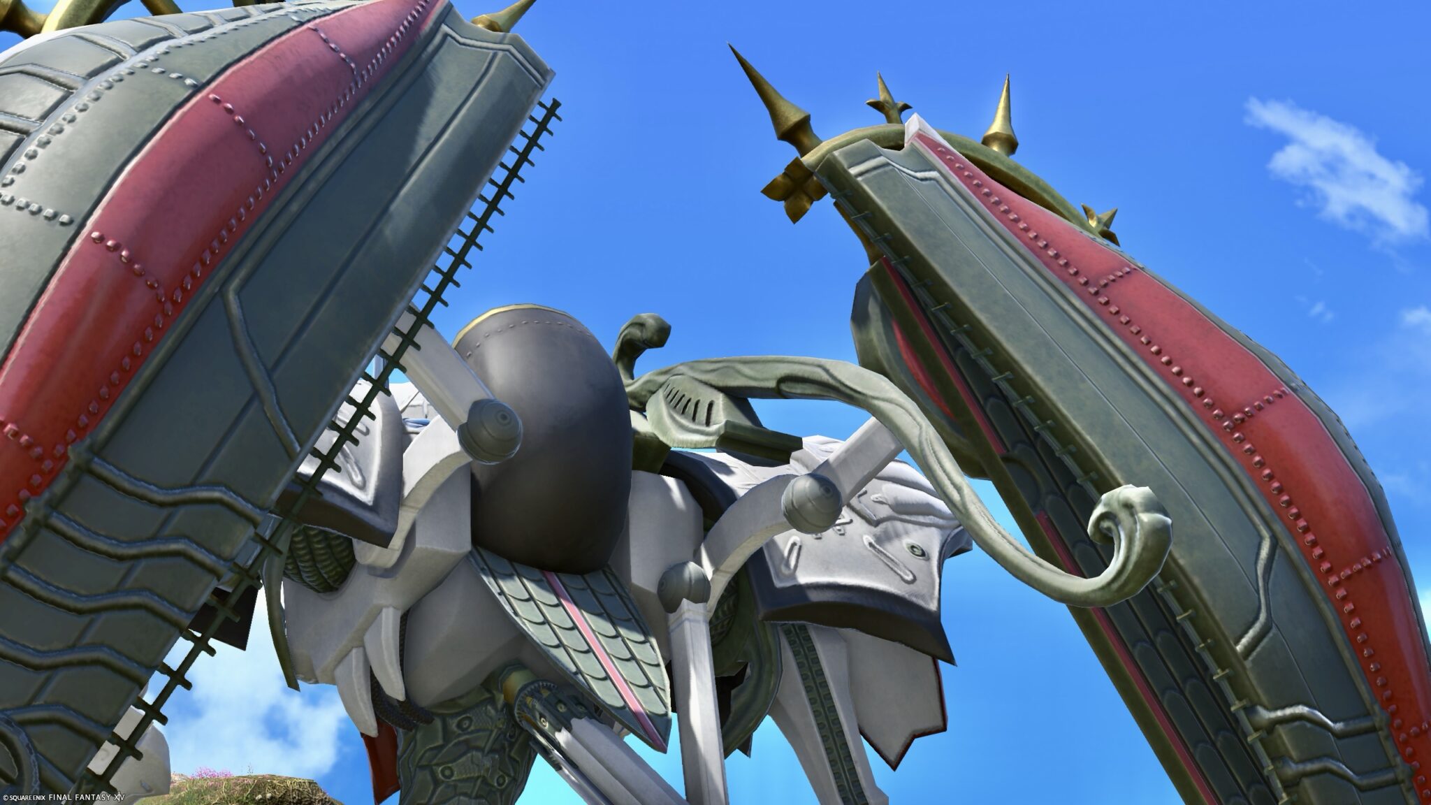 Ff9最強の戦艦型変形ロボット召喚獣のマウント『アーク』(黄金のレガシーce特典) 