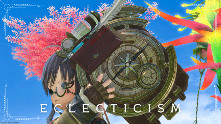 学者のAF3武器＆エウレカウェポン（EW）形態①・可愛い手帳型魔道書『オルガノン』 ララフェル FF14ブログ Norirow Note 33