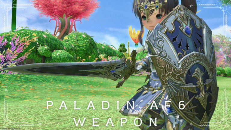 アーサー王伝説の剣と盾・ナイトのAF6武器『クラレント＆ガラハッドの盾』 ララフェル FF14ブログ Norirow Note 48