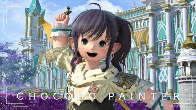 【ミラプリ】ピクトマンサー初期装備アレンジ “チョコボの画家” ララフェル FF14ブログ Norirow Note 44