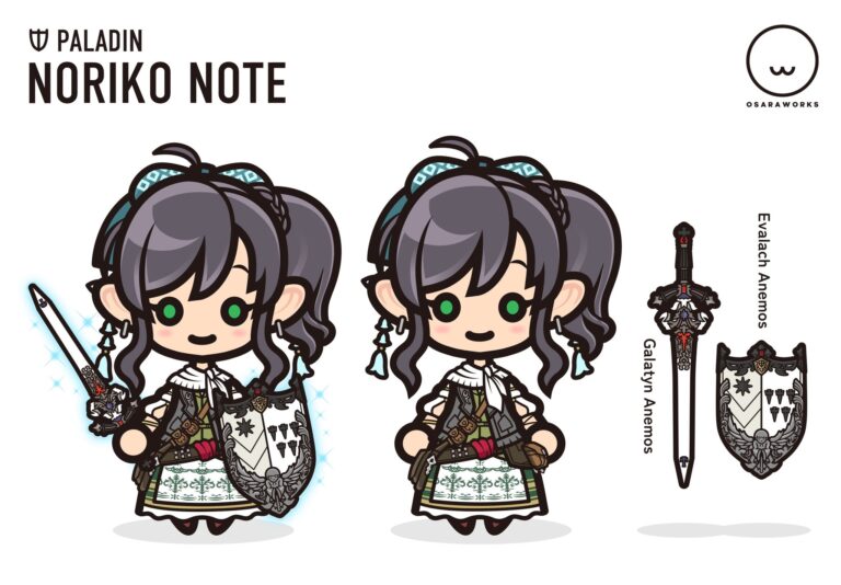 わたしのミニキャラの絵を描いてもらったよ！ありがとぉぉぉ☆彡 ララフェル FF14ブログ Norirow Note 41