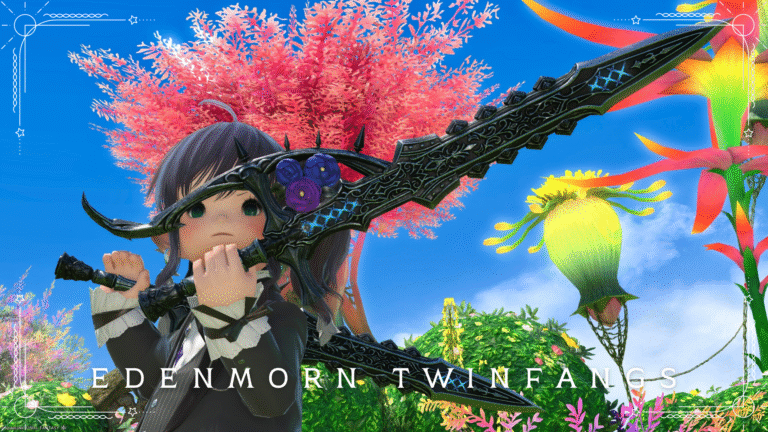 青薔薇の二刀流剣・エデン零式再生編4層のヴァイパー武器『エデンモーン・ツインファング』 ララフェル FF14ブログ Norirow Note 74