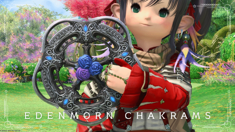 青薔薇の円月輪・エデン零式再生編4層の踊り子投擲武器『エデンモーン・チャクラム』 ララフェル FF14ブログ Norirow Note 70