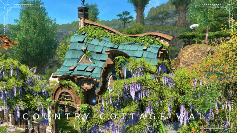 【ハウジング】可愛い森の家にしてみたよ！カントリーコテージ・ウォール（Sハウス） ララフェル FF14ブログ Norirow Note 34