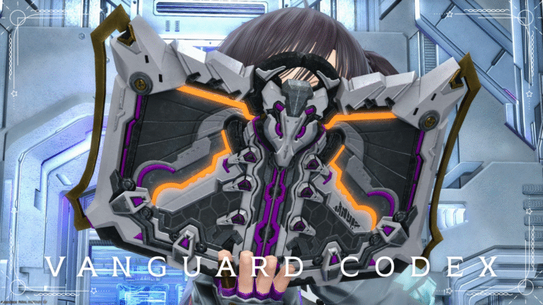 サイバーパンクなロボット狐の本・学者武器『ヴァンガード・コーデックス』 ララフェル FF14ブログ Norirow Note 43