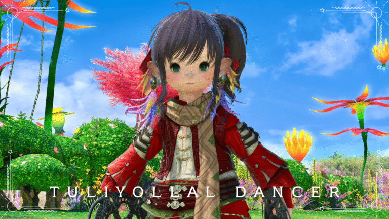 【ミラプリ】トライヨラの踊り子♪ (踊り子AF6アレンジコーデ) ララフェル FF14ブログ Norirow Note 31