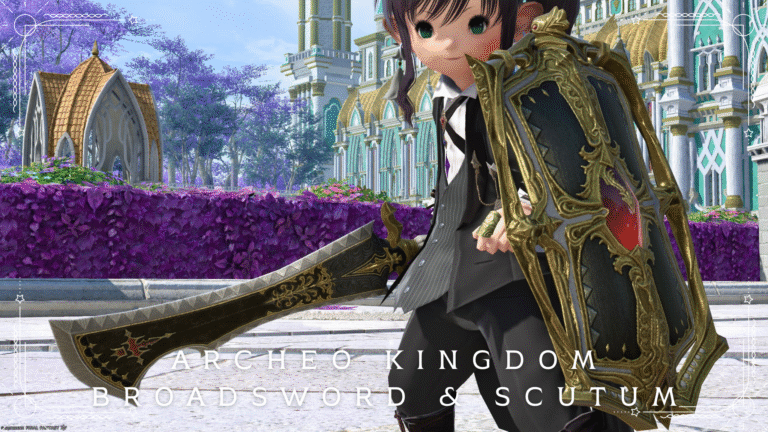 An antique and noble white flat brush, Pictomancer weapon "Archeo Kingdom Round Brush" Lalafell FF14 Blog Norirow Note 26