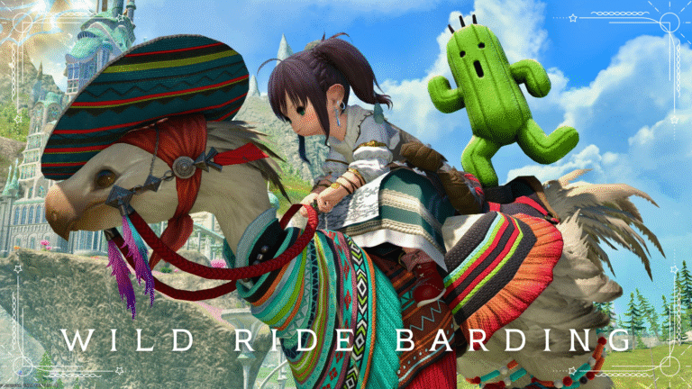 サボテンダーが可愛いメキシカンなチョコボ装甲『ワイルドランド・バード』 ララフェル FF14ブログ Norirow Note 31