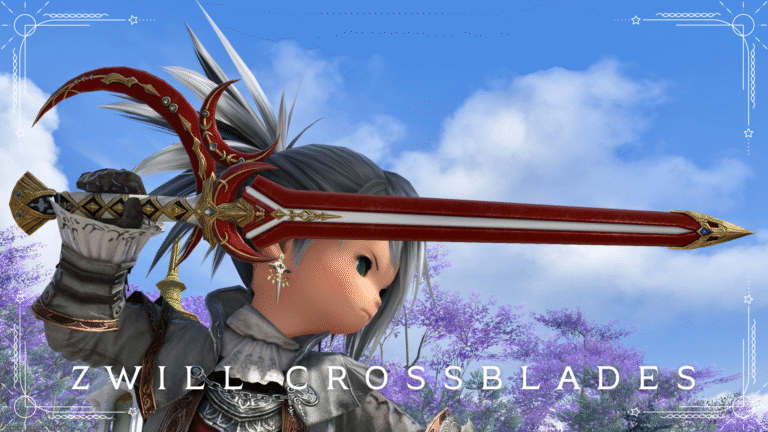 赤い三日月の美麗剣・ヴァイパー二刀流武器『ゾーリンシェイプ』 ララフェル FF14ブログ Norirow Note 51