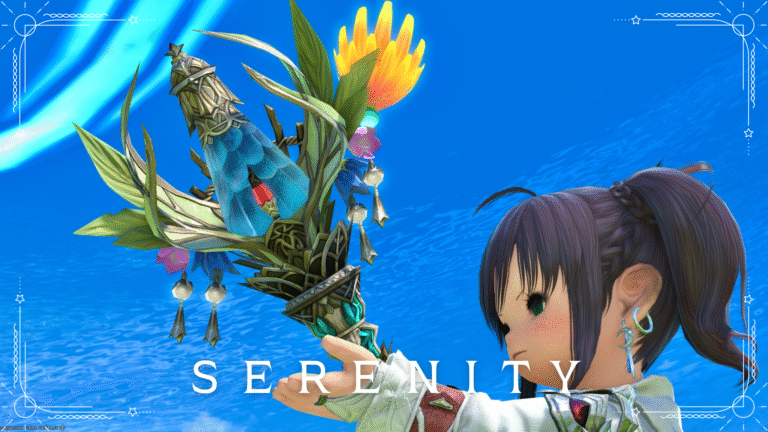 White Mage AF2 Weapon & Anima Weapon (AW) Stage 1 Goddess Wand "Animated Seraph Cane" Lalafell FF14 Blog Norirow Note 31