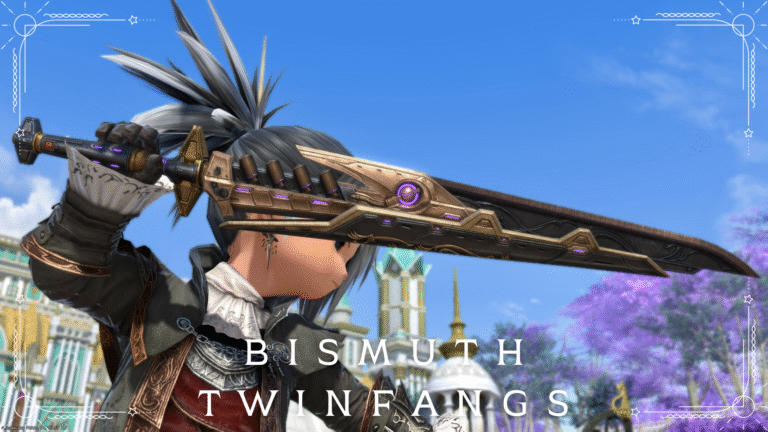変形するヴァイパーの電子二刀流武器『ビスマスツインファング』 ララフェル FF14ブログ Norirow Note 52