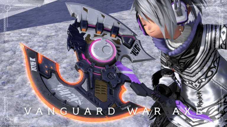 ロボット兵器のようなリーパーの巨大電子鎌『ヴァンガード・ウォーサイズ』 ララフェル FF14ブログ Norirow Note 36