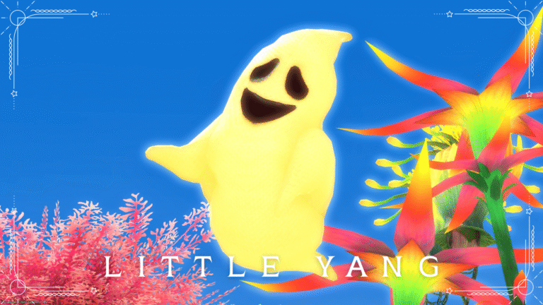 All Saints' Wake Minion "Little Yang" is a cute Halloween ghost that laughs loudly Lalafell FF14 Blog Norirow Note 31
