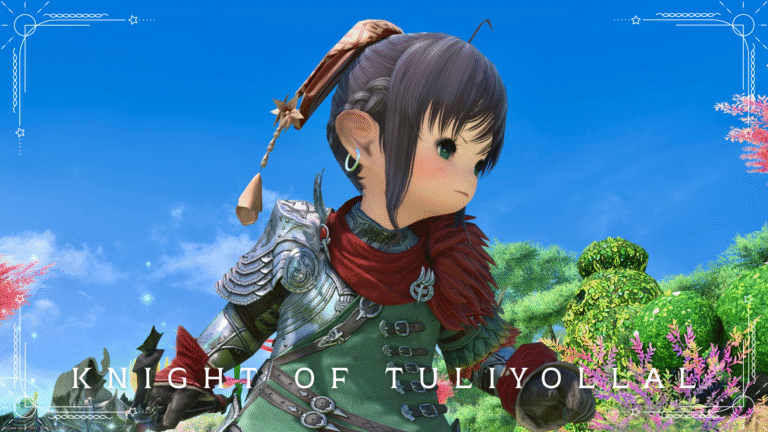 The colorful and cute green and red Minion "Quetzal" Lalafell FF14 Blog Norirow Note 26