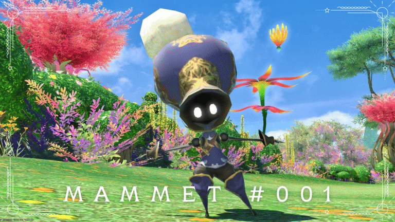 A cute mechanical magic doll soldier! Minion "Mammet #001" Lalafell FF14 Blog Norirow Note 40