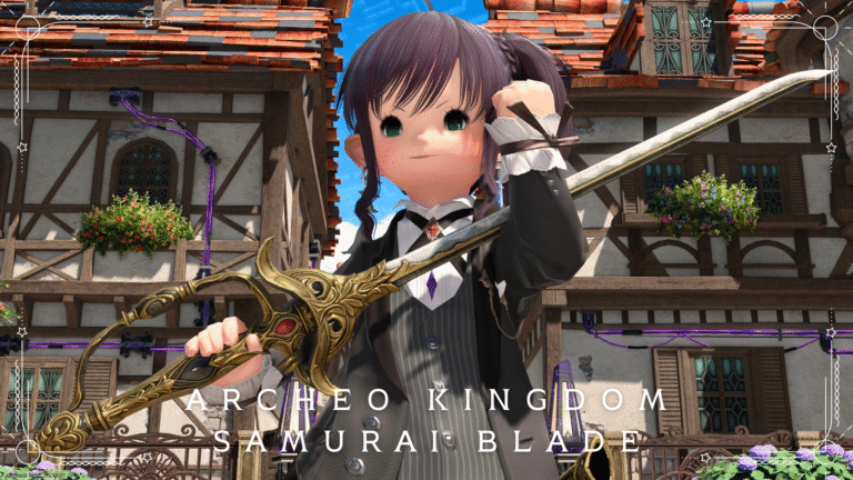 アンティークな王宮の西洋剣・侍武器『オールドキングダム・サムライブレード』 ララフェル FF14ブログ Norirow Note 41