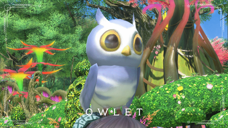 とっても可愛いフクロウの赤ちゃんのミニオン『オウレット』 ララフェル FF14ブログ Norirow Note 39