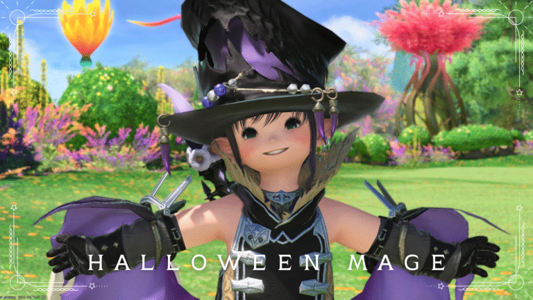 【ミラプリ】「フーアの羽根帽子」でハロウィンパーティー用ドレスコーデ ララフェル FF14ブログ Norirow Note 26