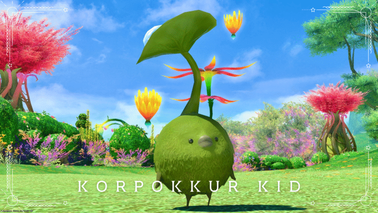 フキの妖精？可愛いコロポックルのミニオン『コロコロポックル』 ララフェル FF14ブログ Norirow Note 58