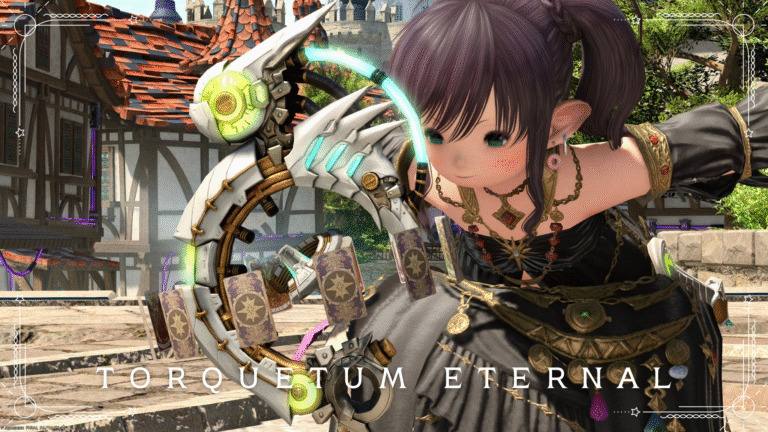 極エターナルクイーンの機工士武器・小型レーザーガン『エターナルクイーンズ・ハンドガン』 ララフェル FF14ブログ Norirow Note 31