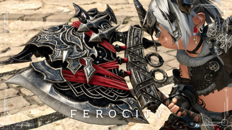 ダークファンタジーで獰猛な巨大斧・戦士のAF6武器『フェロシティ』 ララフェル FF14ブログ Norirow Note 52