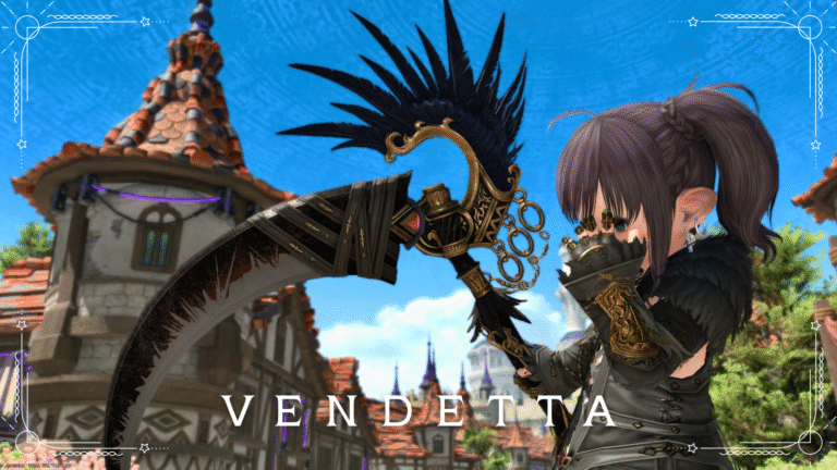 カラスの羽根のクールな鎖鎌・リーパーAF6武器『ヴェンデッタ』 ララフェル FF14ブログ Norirow Note 61