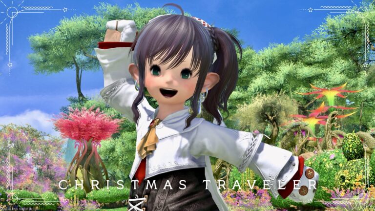 [Glamour] Felicitous costume arrangement "Christmas Traveler" outfit Lalafell FF14 Blog Norirow Note 34