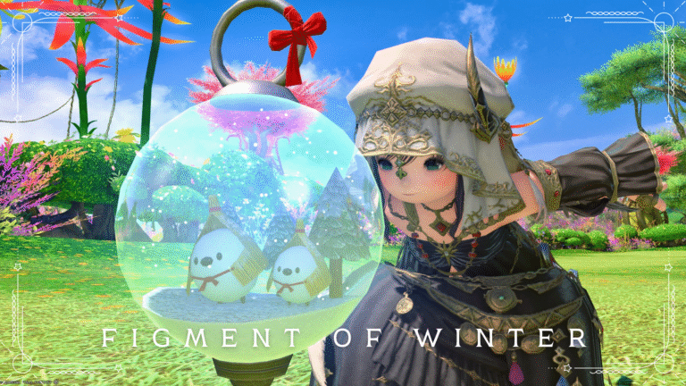 可愛すぎるユキンコのスノードームな占星術師武器『ドリーム・オブ・ウィンター』 ララフェル FF14ブログ Norirow Note 36