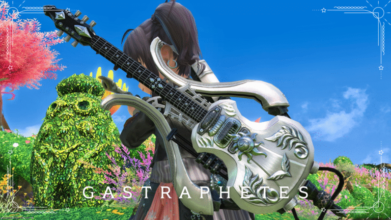 まるでエレキギターのような吟遊詩人のAF6武器『ガストラフェテス』 ララフェル FF14ブログ Norirow Note 67