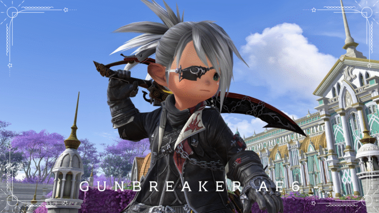 ライダースのようなレザージャケットのガンブレイカーAF6装備『バスティオン』(ララフェル男子Ver.) ララフェル FF14ブログ Norirow Note 34