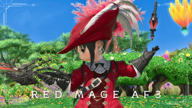 高貴な「三銃士」衣装・赤魔道士のAF3装備『デュエル』(ララフェル女子Ver.) ララフェル FF14ブログ Norirow Note 40