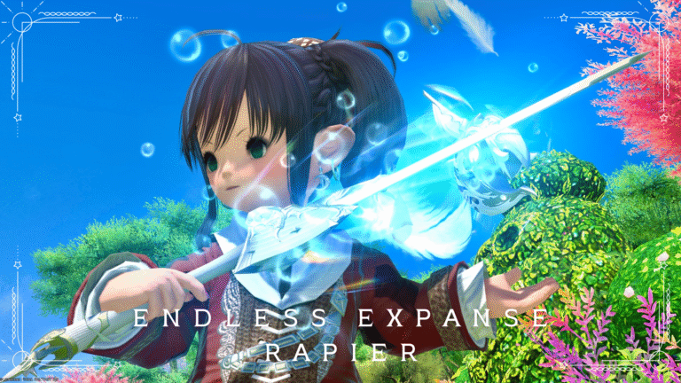 泡と羽根が舞い踊るビスマルクの赤魔道士武器『エクスパンスレイピア』 ララフェル FF14ブログ Norirow Note 44