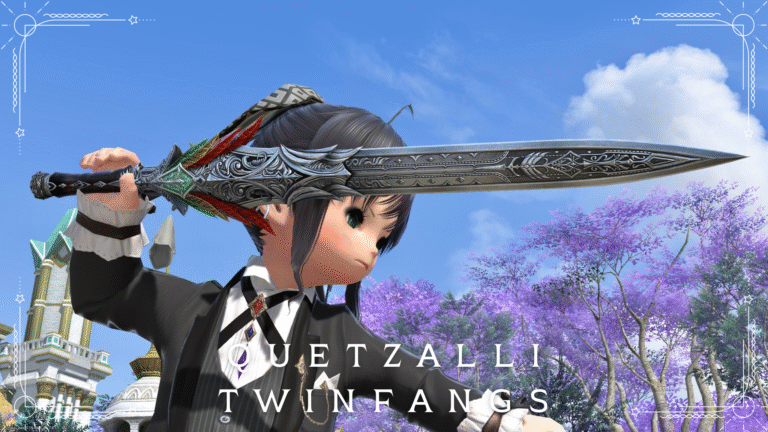 ラスタカラーな鳥の羽根の天球儀・占星術師武器『ケーツハリー・スターグローブ』 ララフェル FF14ブログ Norirow Note 28