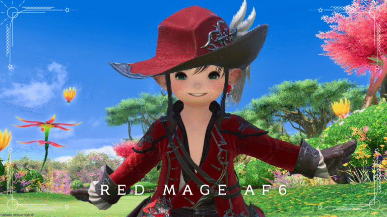 ベルベットが大人な雰囲気の赤魔道士AF6装備『ローズブラッド』(ララフェル女子Ver.) ララフェル FF14ブログ Norirow Note 21