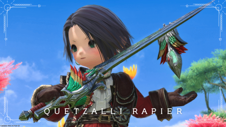 ラスタカラーな鳥の羽根の天球儀・占星術師武器『ケーツハリー・スターグローブ』 ララフェル FF14ブログ Norirow Note 29