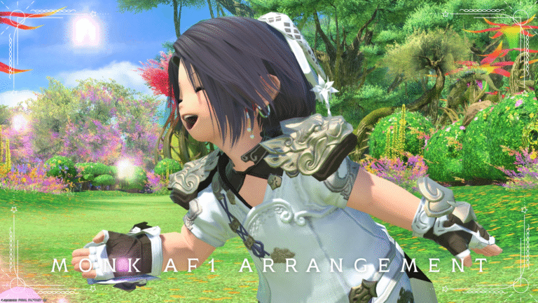 【ミラプリ】モンクAF1装備アレンジ「ピュアホワイトの武闘家」 ララフェル FF14ブログ Norirow Note 68