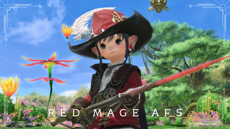 豪華な「三銃士」衣装・赤魔道士AF5装備『アトロフィー』(ララフェル女子Ver.) ララフェル FF14ブログ Norirow Note 27