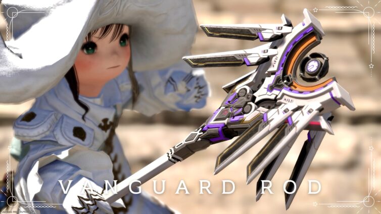 The purification rod of the future? The robotic electronic feather Black Mage weapon "Vanguard Rod" Lalafell FF14 Blog Norirow Note 24