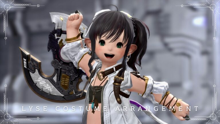 【ミラプリ】リセ衣装の染色アレンジ「アルカディアの闘士」 ララフェル FF14ブログ Norirow Note 30