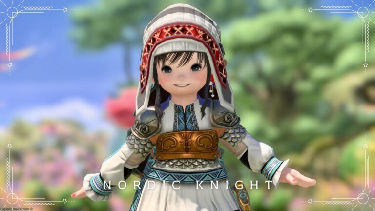 The colorful and cute green and red Minion "Quetzal" Lalafell FF14 Blog Norirow Note 25