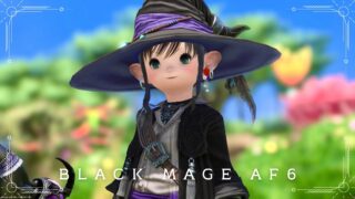 妖艶で可愛い黒ネコちゃんの杖・黒魔道士のAF6武器『グリダーヴォル』 ララフェル FF14ブログ Norirow Note 25