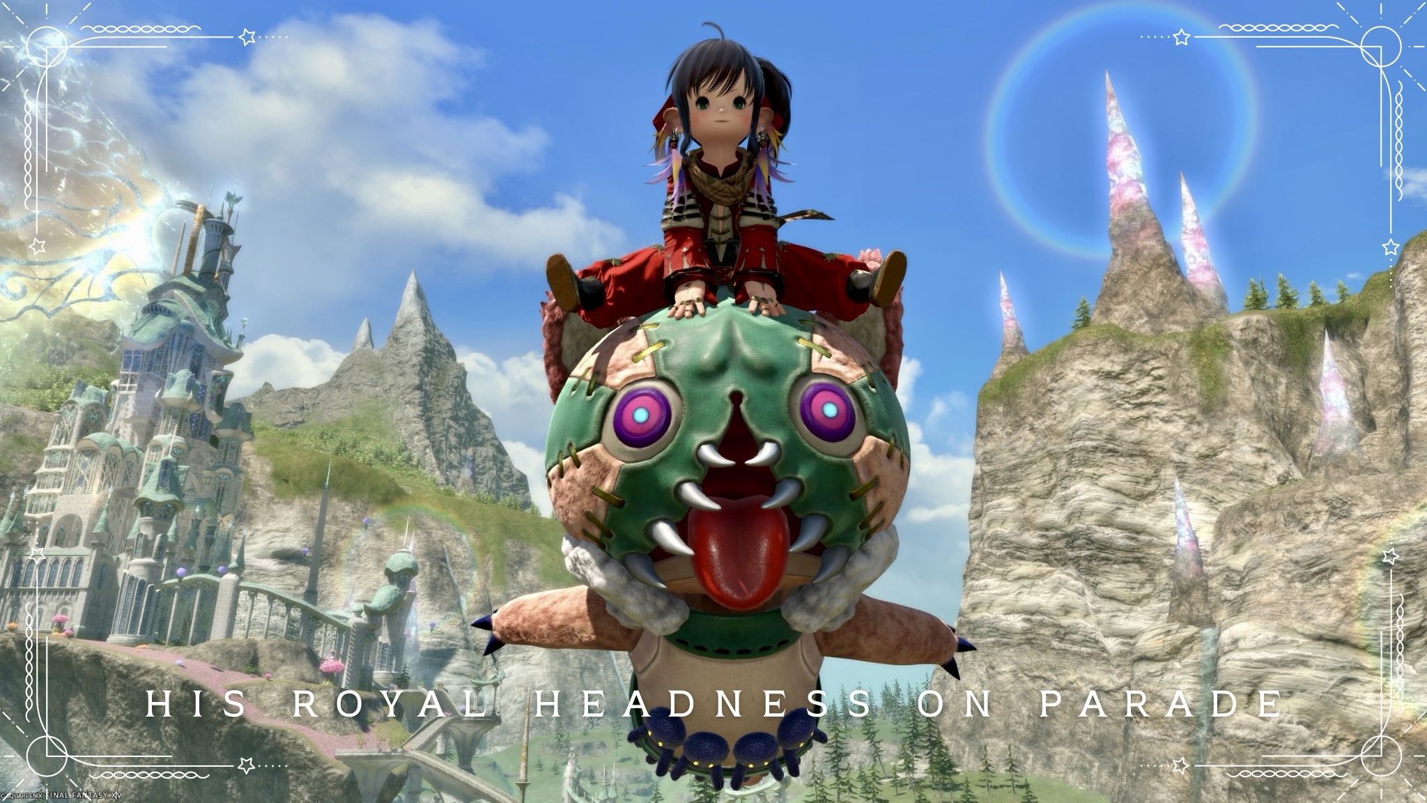可愛いゴールドの "ハート" 型の杖・黒魔道士武器『ハートレス』 ララフェル FF14ブログ Norirow Note 40