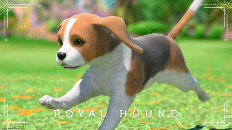 Super cute beagle! The proud royal hound minion "Royal Hound" Lalafell FF14 Blog Norirow Note 20