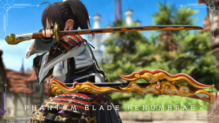 Pictomancer's Phantom Weapon (PW) First Form: Glass Flower Brush "Phantom Flat Brush Penumbrae" Lalafell FF14 Blog Norirow Note 40