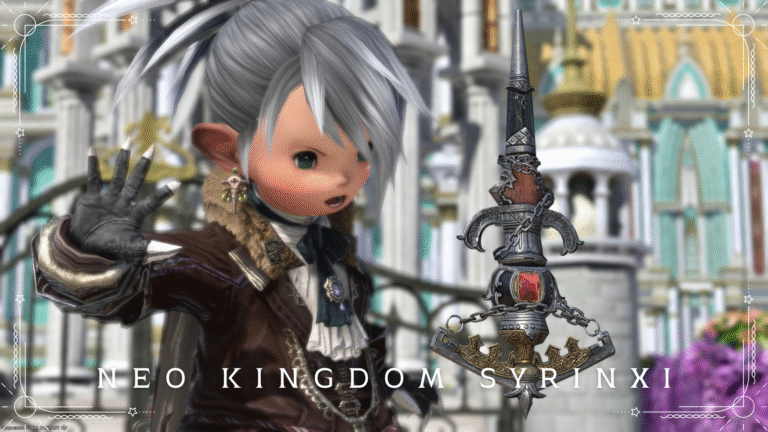 Sage's weapon, the Neo Kingdom Syrinxi, resembles an antique sacred object Lalafell FF14 Blog Norirow Note 42